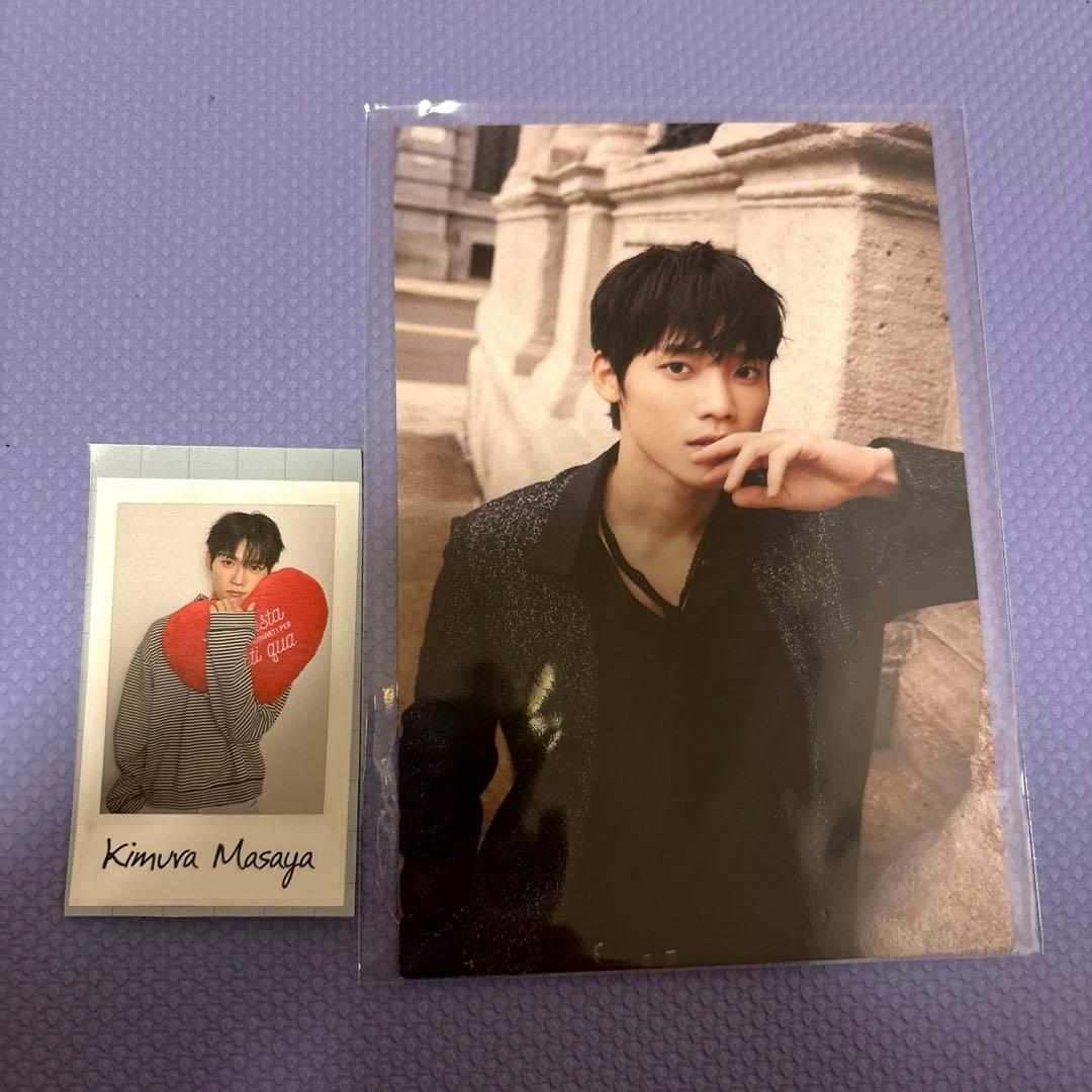 INI 木村柾哉 写真集 ビバラビ タワレコ 特典 ステッカー、ポスト