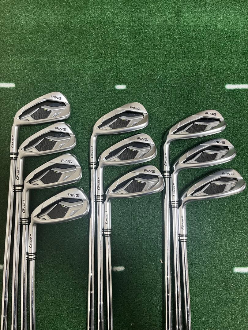 【希少10本組】G430アイアン レフティ 5-W.45.50.54.58