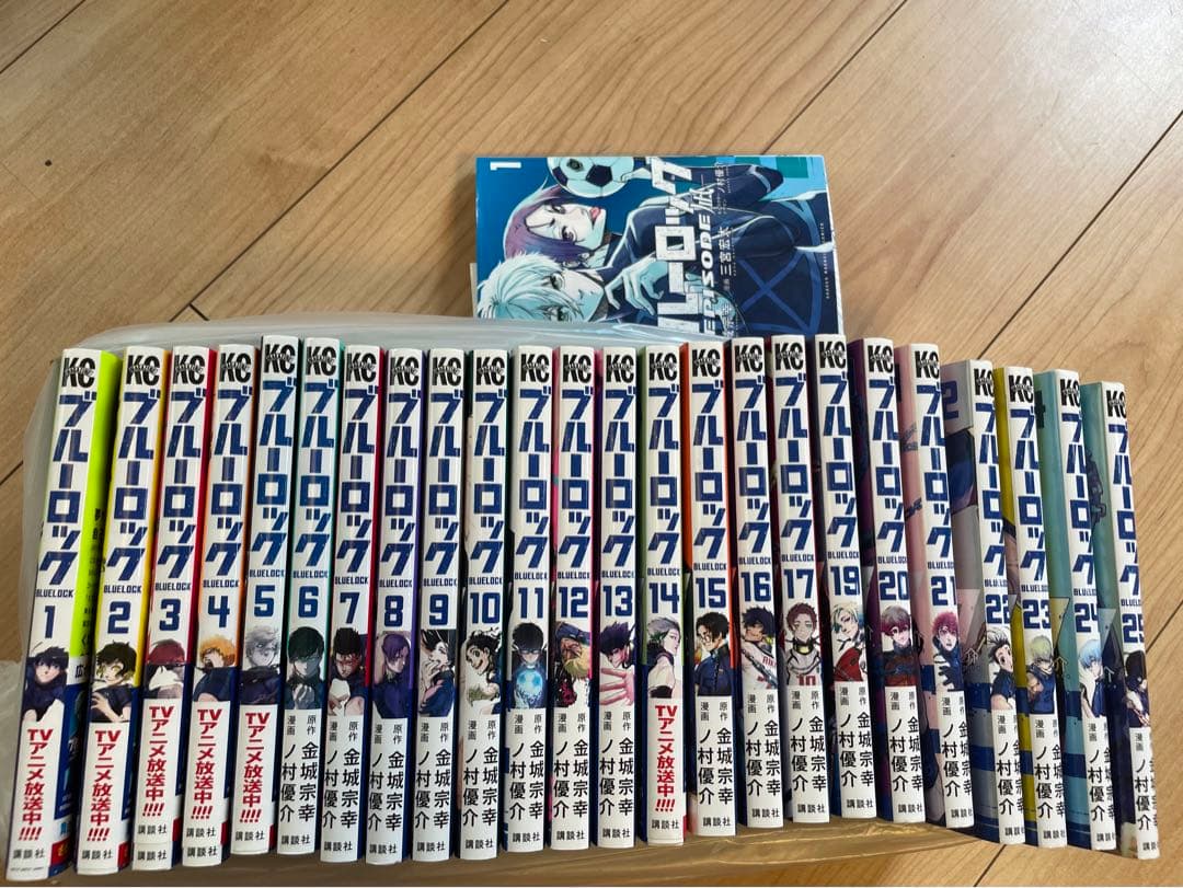 ブルーロック　1〜25 楽天市場】ブルーロック / BLUELOCK 1-25巻 + EPISODE 凪 1-2巻 最新刊