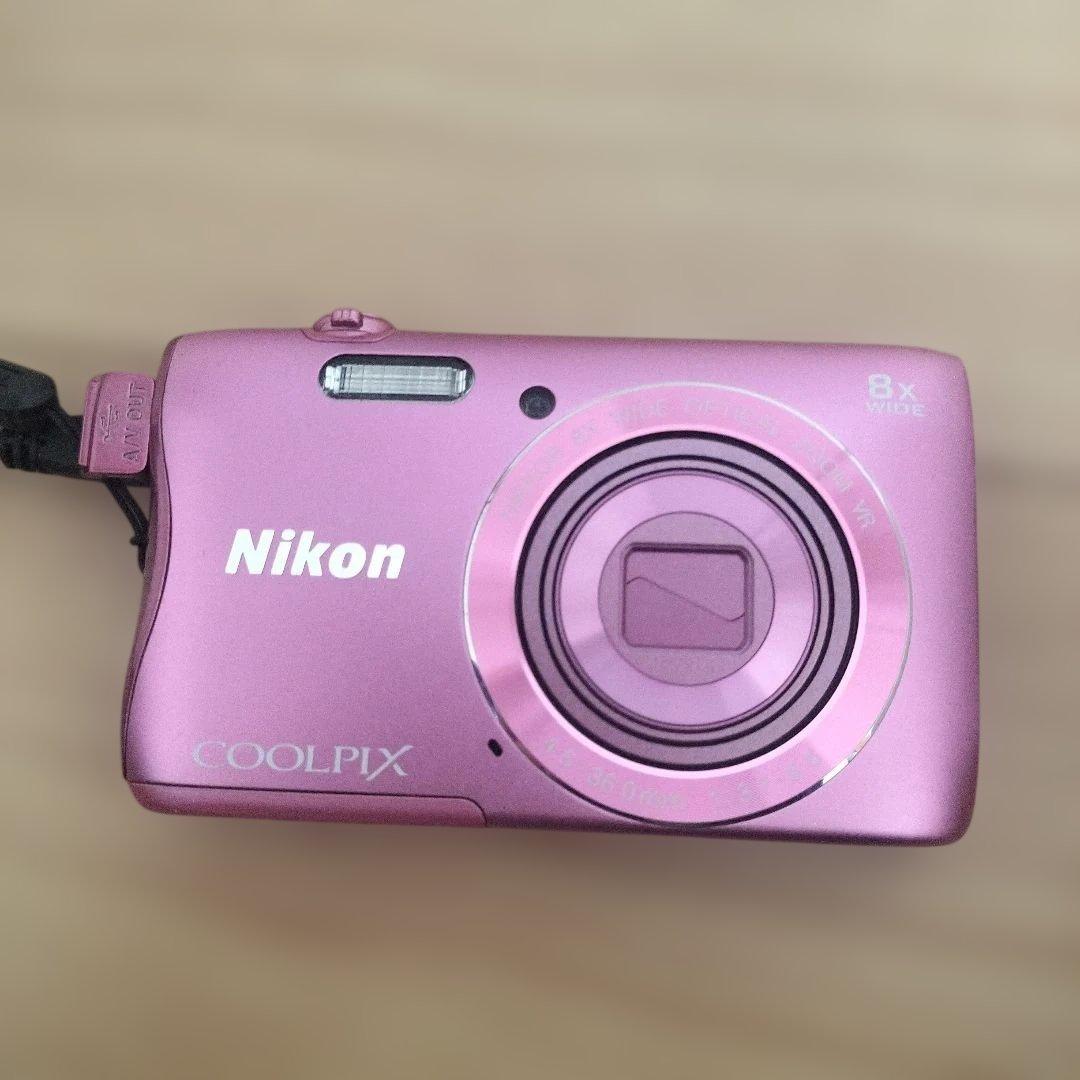 Nikon COOLPIX ピンク 8倍ズーム 美品】NIKON ニコン デジタルカメラ COOLPIX S3700 ピンク 光学8倍
