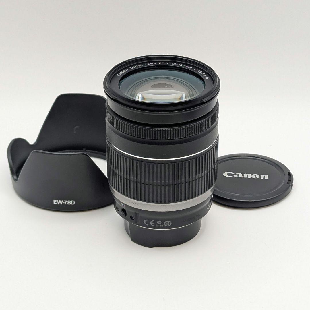 レンズ(ズーム) Canon EF-S 18-200mm f3.5-5.6 IS