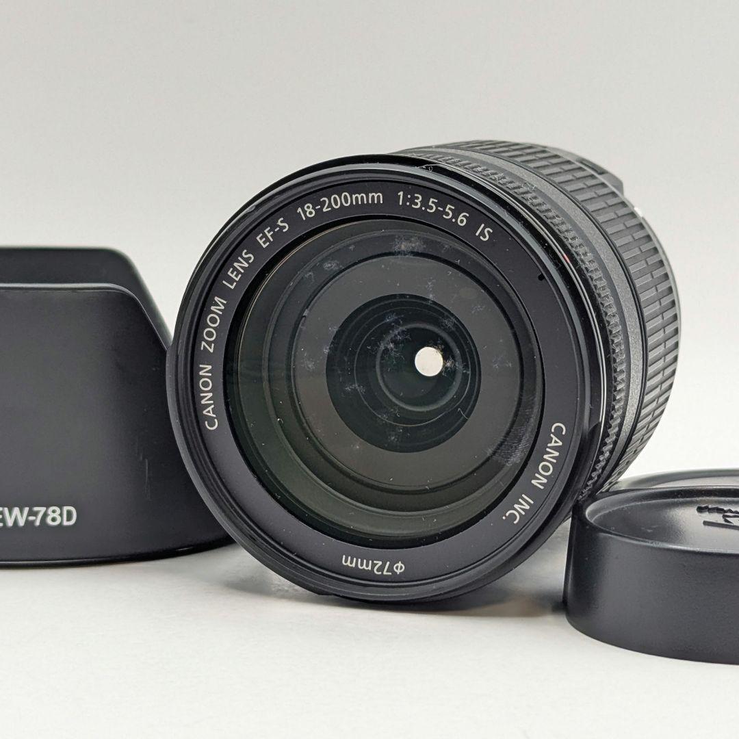 レンズ(ズーム) Canon EF-S 18-200mm f3.5-5.6 IS