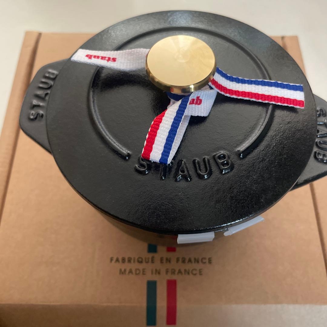 STAUB ココット 12cm ブラック　お値下げしました！ 楽天市場】【日本正規品】 ストウブ（staub） ラ・ココット de GOHAN
