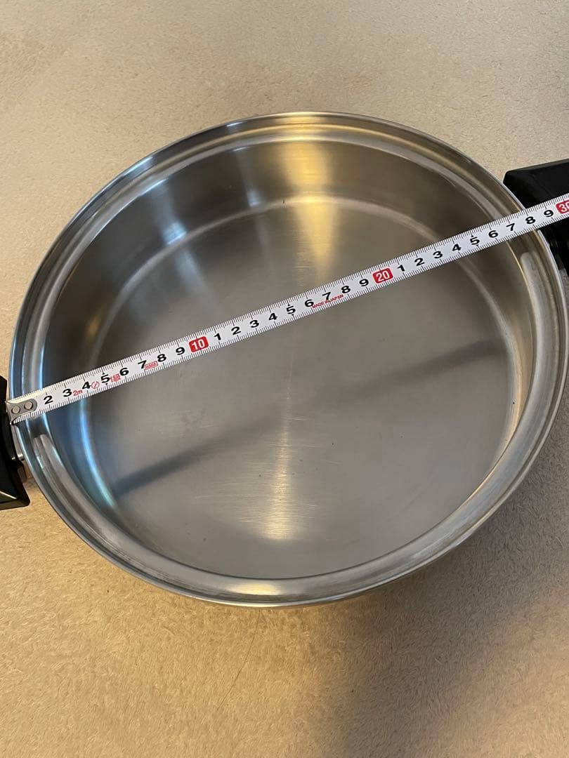 ロイヤルクイーン 大フライパン 蓋付き IH対応 - メルカリ