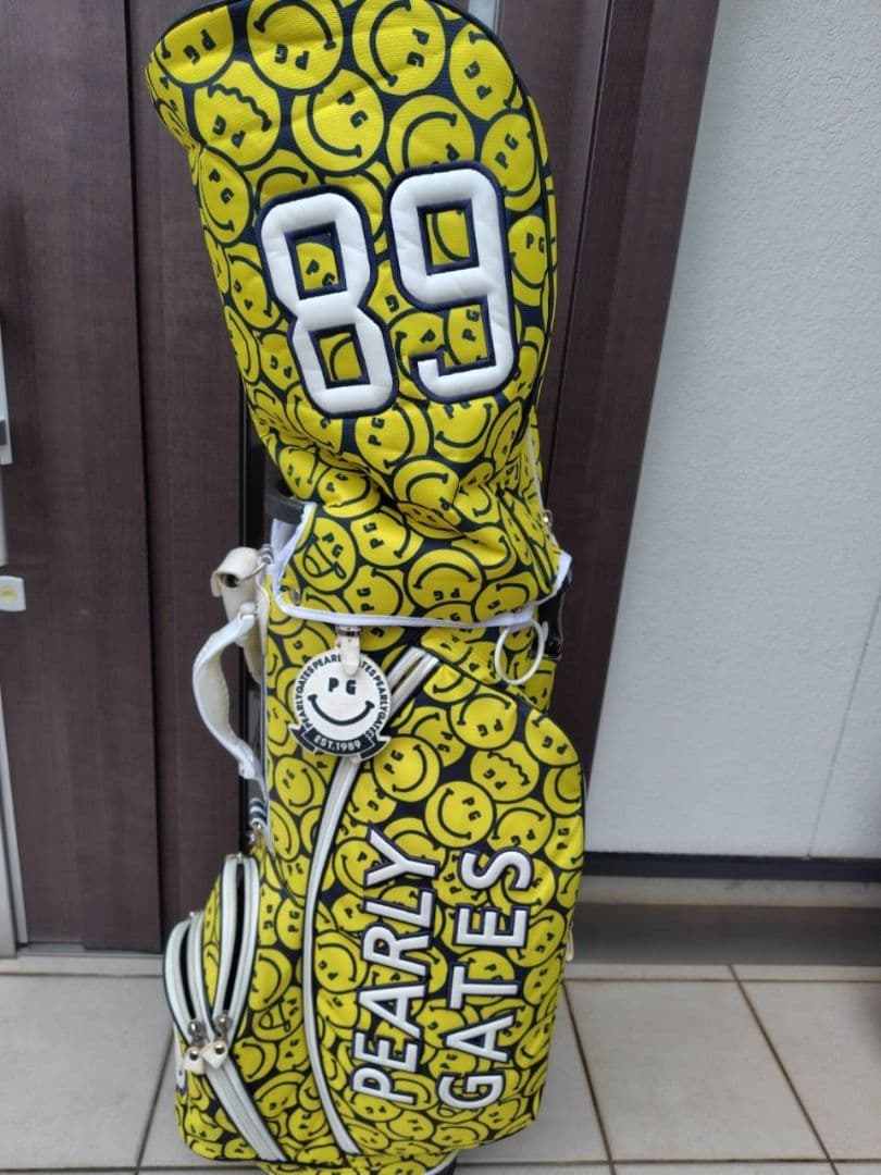 【専用】PEARLY GATES ゴルフバッグ 89 スマイリーフェイス PEARLY GATES（パーリーゲイツ） 【再入荷】【WEB限定モデル】 PEARLY
