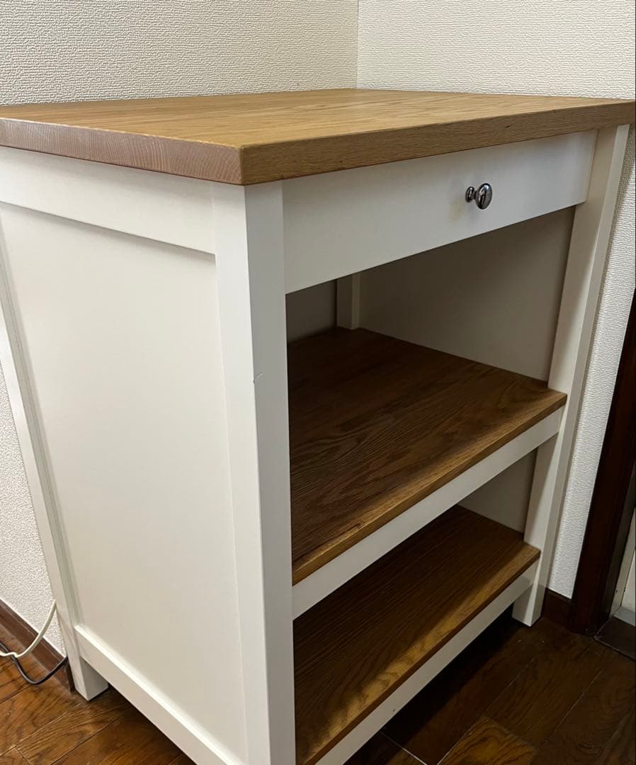 IKEA TORNVIKEN キッチンカウンター TORNVIKEN Kitchen island, off-white, oak, Length: 49 5/8