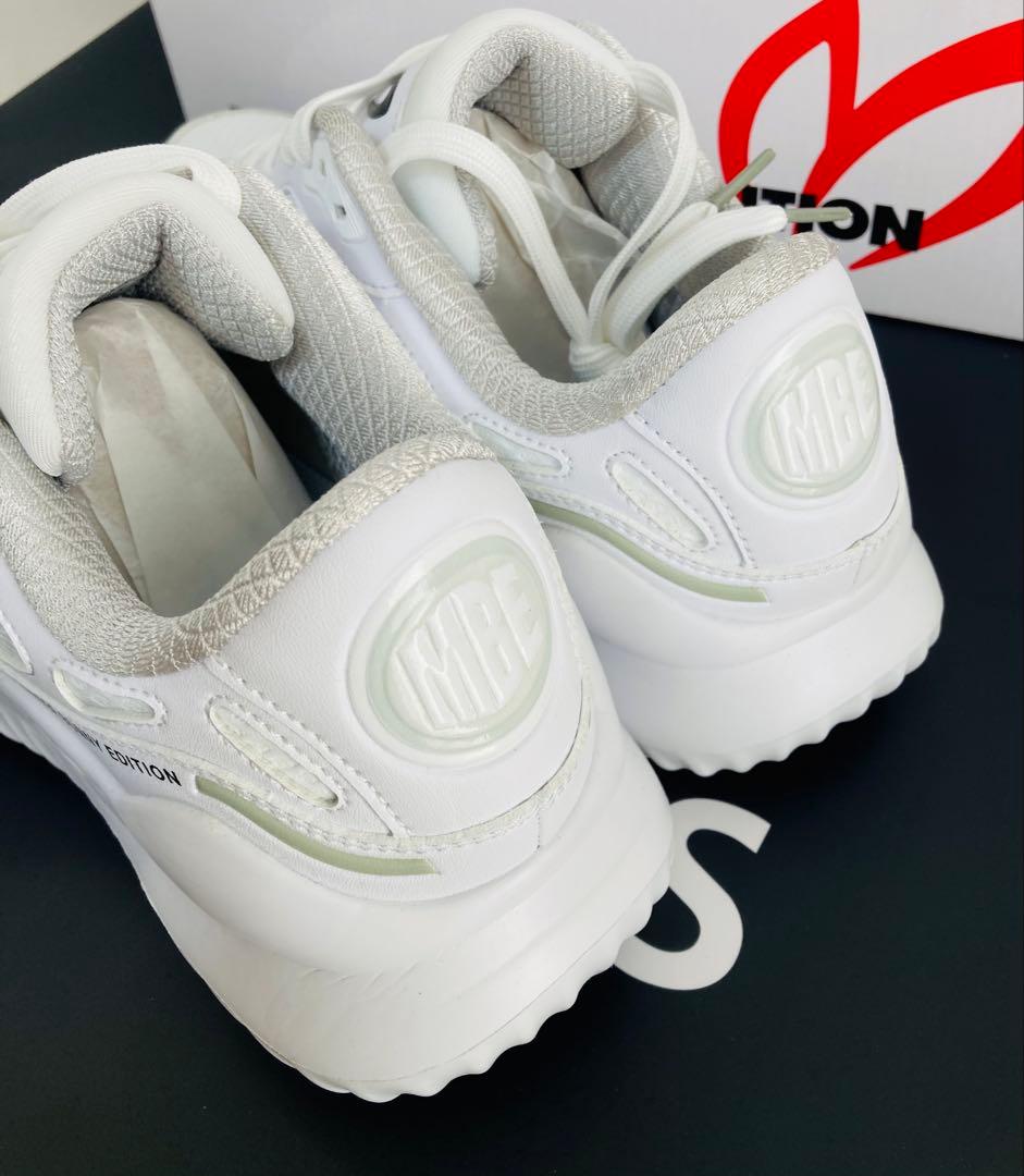 新品 パーリーゲイツ マスターバニー メッシュライクシューズ 26.5cm 白