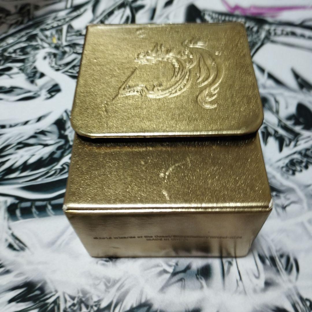 デュエマ クロニクルデッキ デッキケース 金 - メルカリ