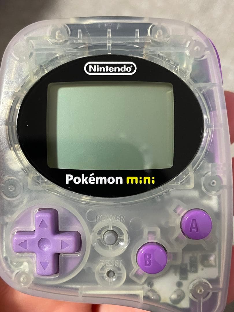 ポケモンミニ ムチュールパープル pokemon mini 日本版 - メルカリ