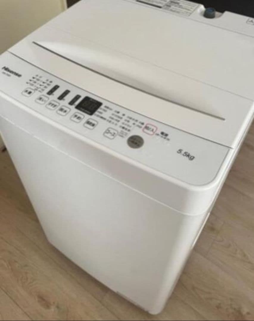 Hisense HW-T55D 5.5kg 縦型洗濯機 2020年製 - メルカリ