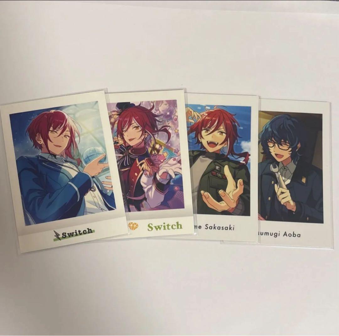 あんスタ 逆先夏目 青葉つむぎ ぱしゃっつ ぱしゃこれ4枚セット - メルカリ