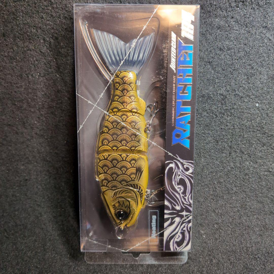 ガンクラフト】限定品 金鯱 ジョイクロRATCHET 184 ゴールドブラック