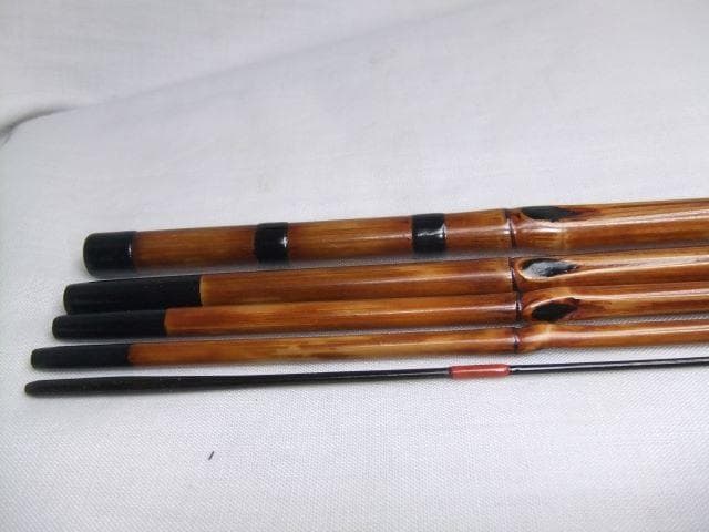 和竿 竹竿 タナゴ竿 古竹矢竹60－Ⅾ12 - メルカリ