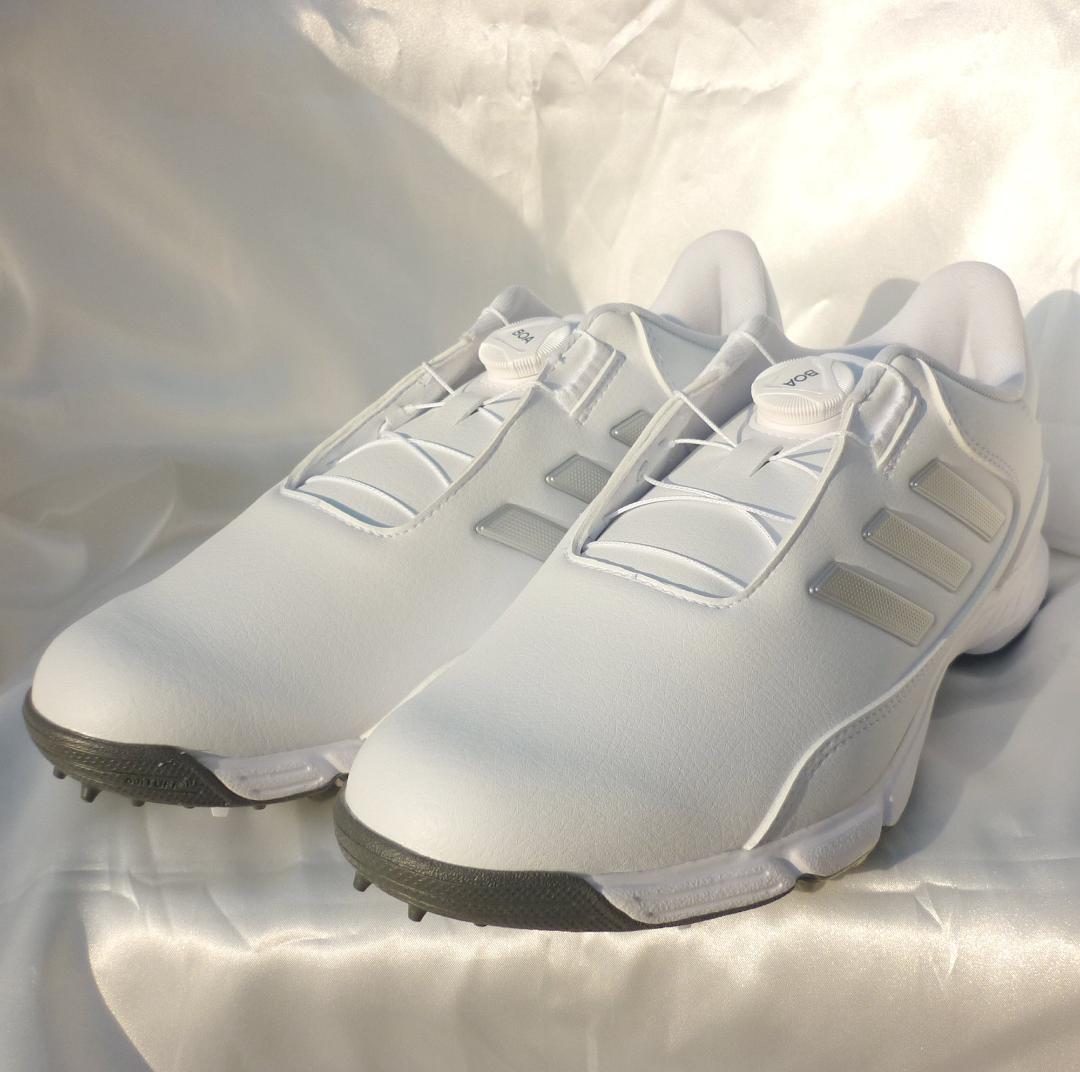 新品27.5cmアディダスゴルフ 白ゴルフシューズ LITE MAX BOA24 - メルカリ