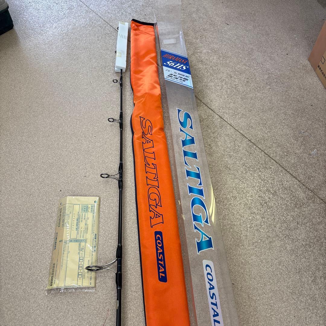 ●ダイワ・SALTIGA HIRAMASA 56HS ジギングロッド 5'6\" Amazon | ダイワ(DAIWA) ジギングロッド SALTIGA(ソルティガ) R J56S-4