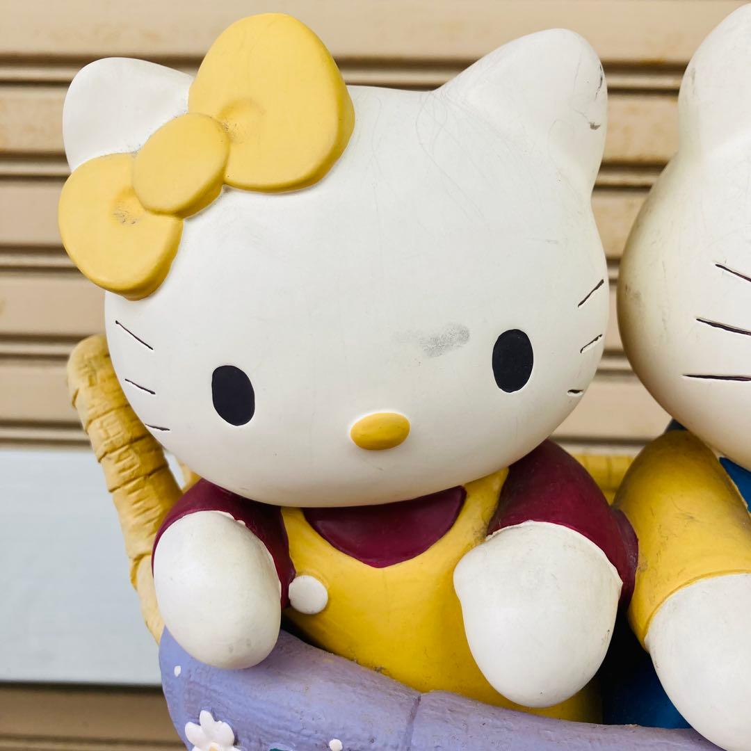 当時物／激レア】サンリオ ハローキティ&ミミィ 傘立て スタンド