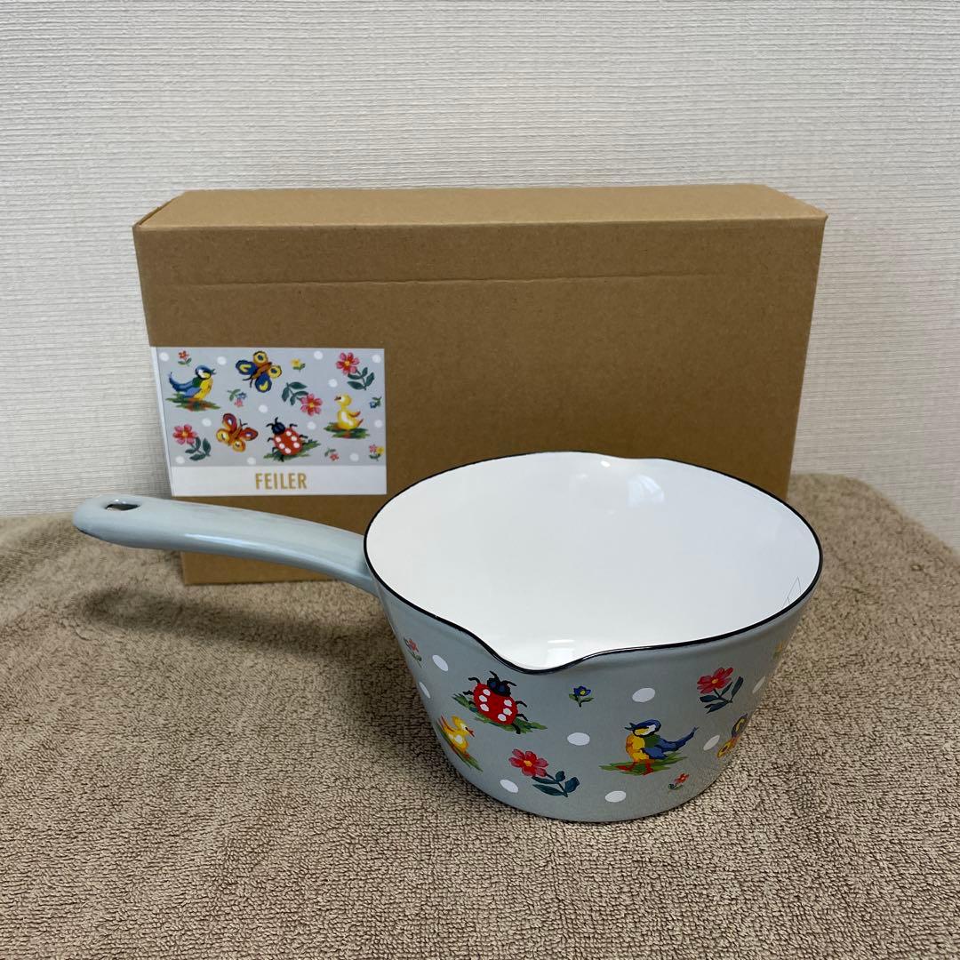 新品未使用】フェイラー ハイジドット ホーローミルクパン - メルカリ