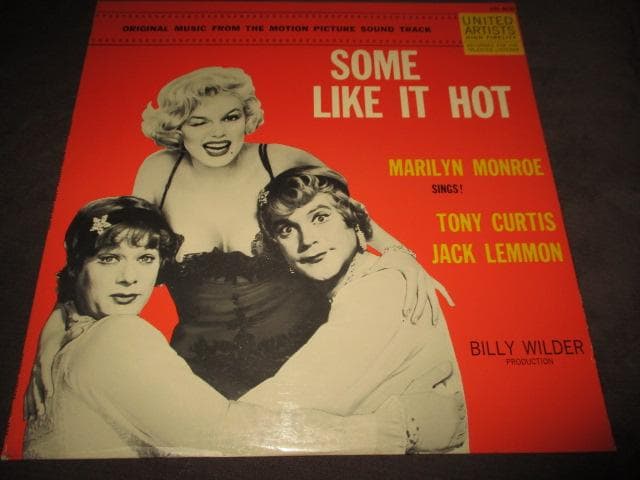 Some Like It Hot オリジナルサウンドトラック LP Some Like It Hot オリジナルサウンドトラック LP It LP オリジナル