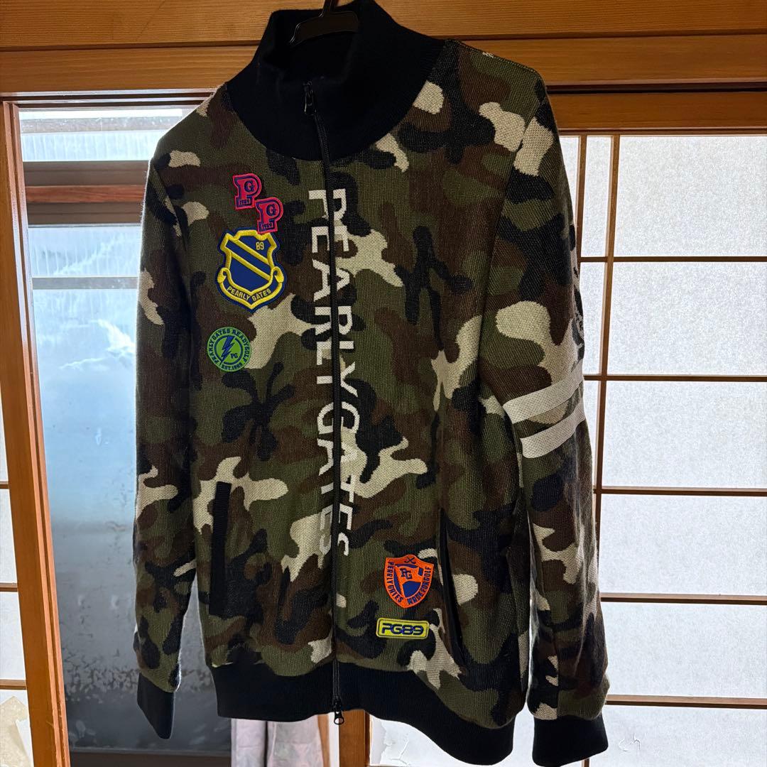 パーリーゲイツ　迷彩柄 フルジップジャンパー PG1989 ニット素材　サイズ5 楽天市場】PEARLY GATES パーリーゲイツ 2022年モデル フリース ジップ