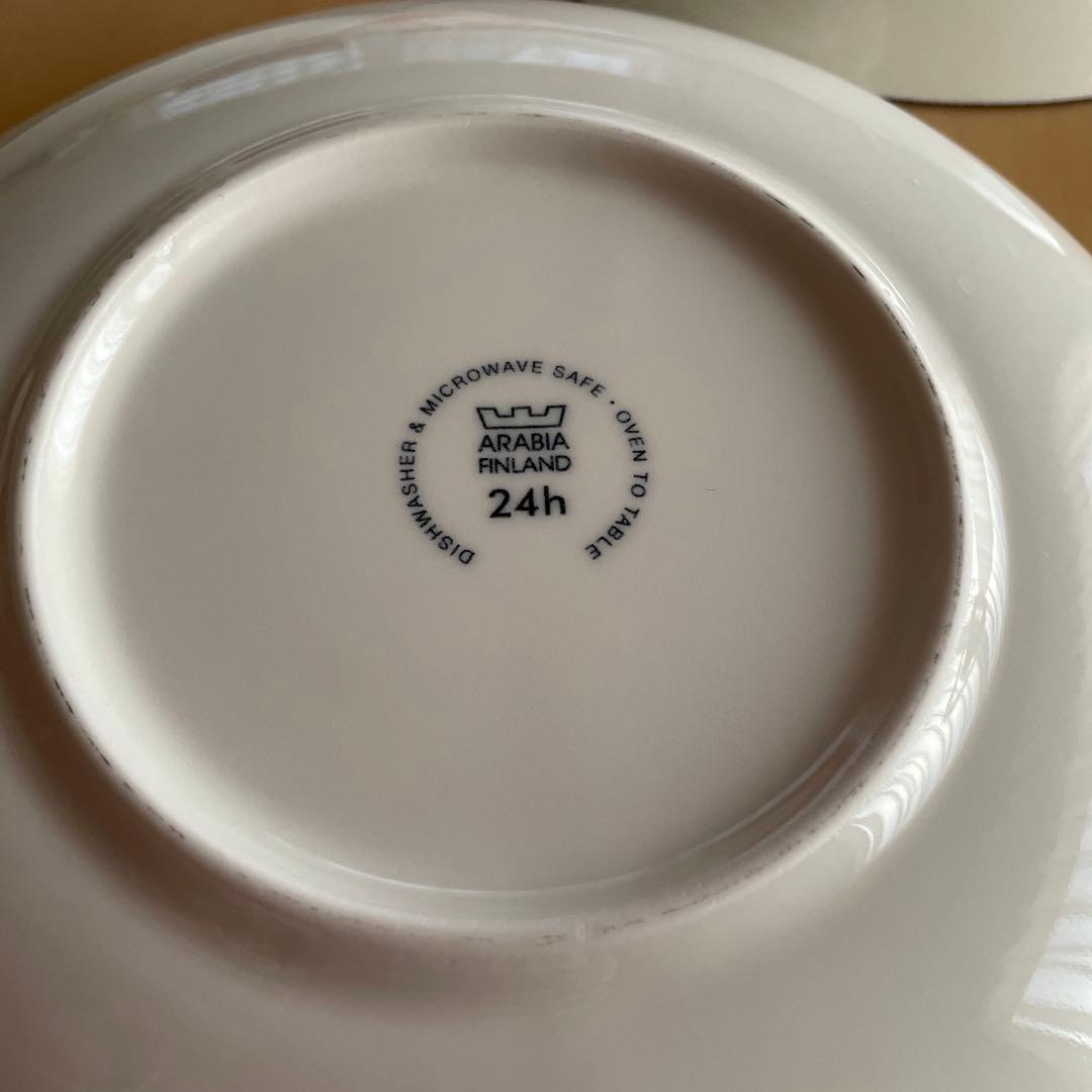 アラビア 24h アベック ブルー パスタプレート 24cm 4枚組 - メルカリ