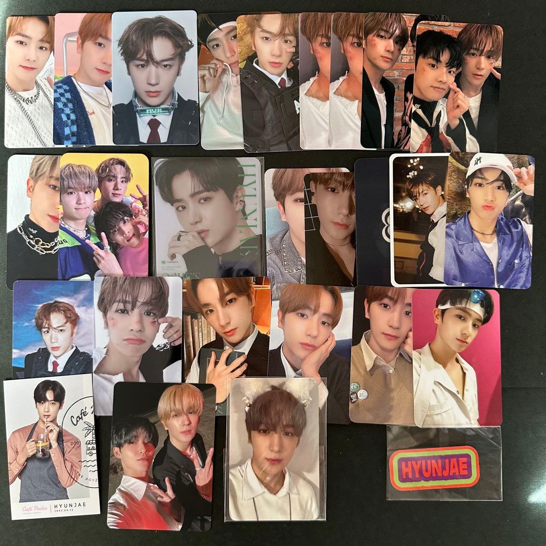 theboyz thestealer ヒョンジェ ヨントン トレカ