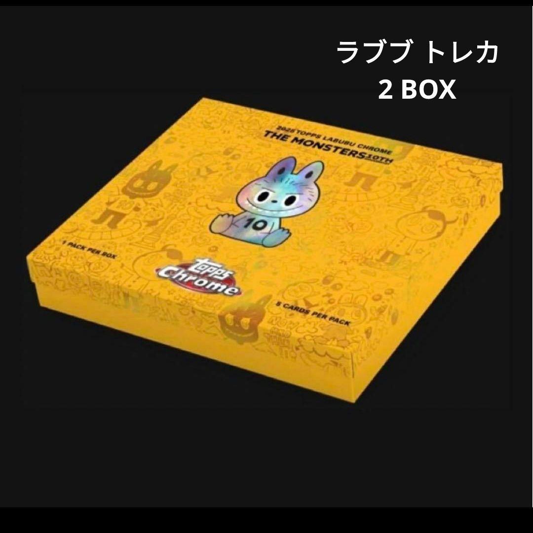 ラブブ topps chrome トレカ 10周年 BOX モンスター カード 2025 Topps Labubu Chrome® 10th Anniversary - Hobby Box