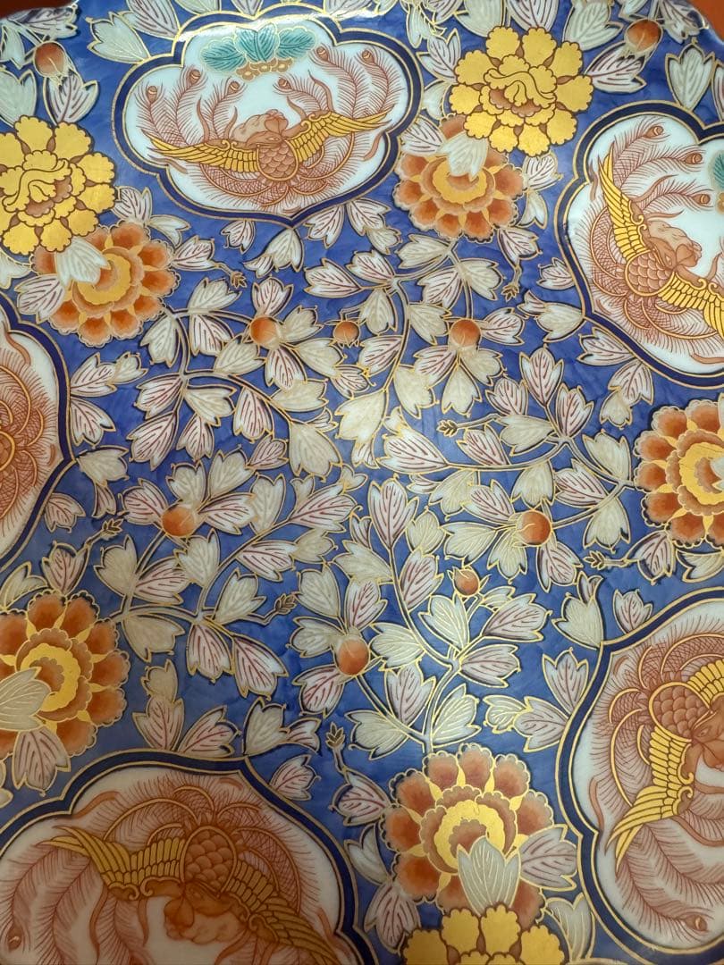 2062 幸楽窯 献上手古伊万里鳳凰 三足高台鉢 - メルカリ