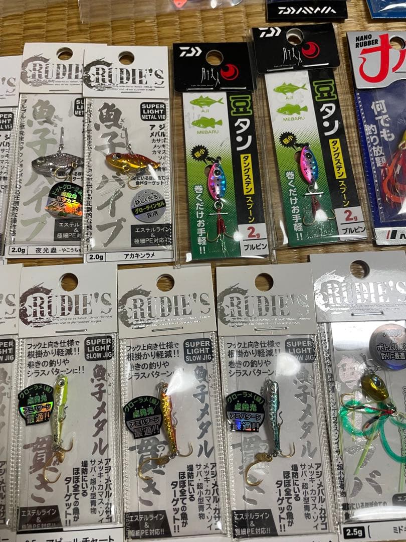 最終値下げ中アジング ルアー 新品 中古 メガバス ルーディーズ 魚子