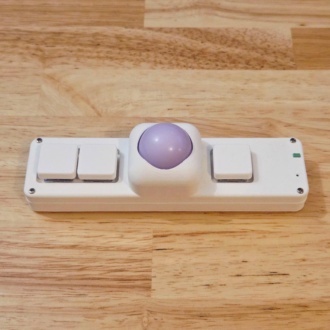 Nape トラックボール ホワイト 34mmトラックボール交換球に白が新登場｜ペリックスジャパンより