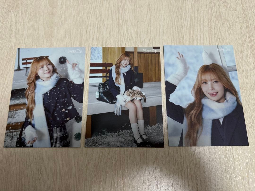 NiziU】POPUP Winter Trip ラントレ マユカ3種セット - メルカリ