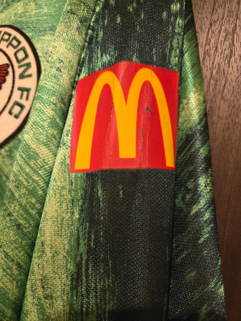 ヴェルディ川崎 武田修宏選手着用 支給品 長袖ホームユニフォーム 元