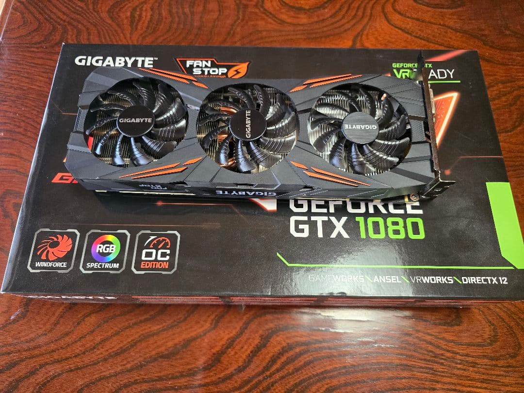 GIGABYTE GTX 1080 グラフィックボード - メルカリ