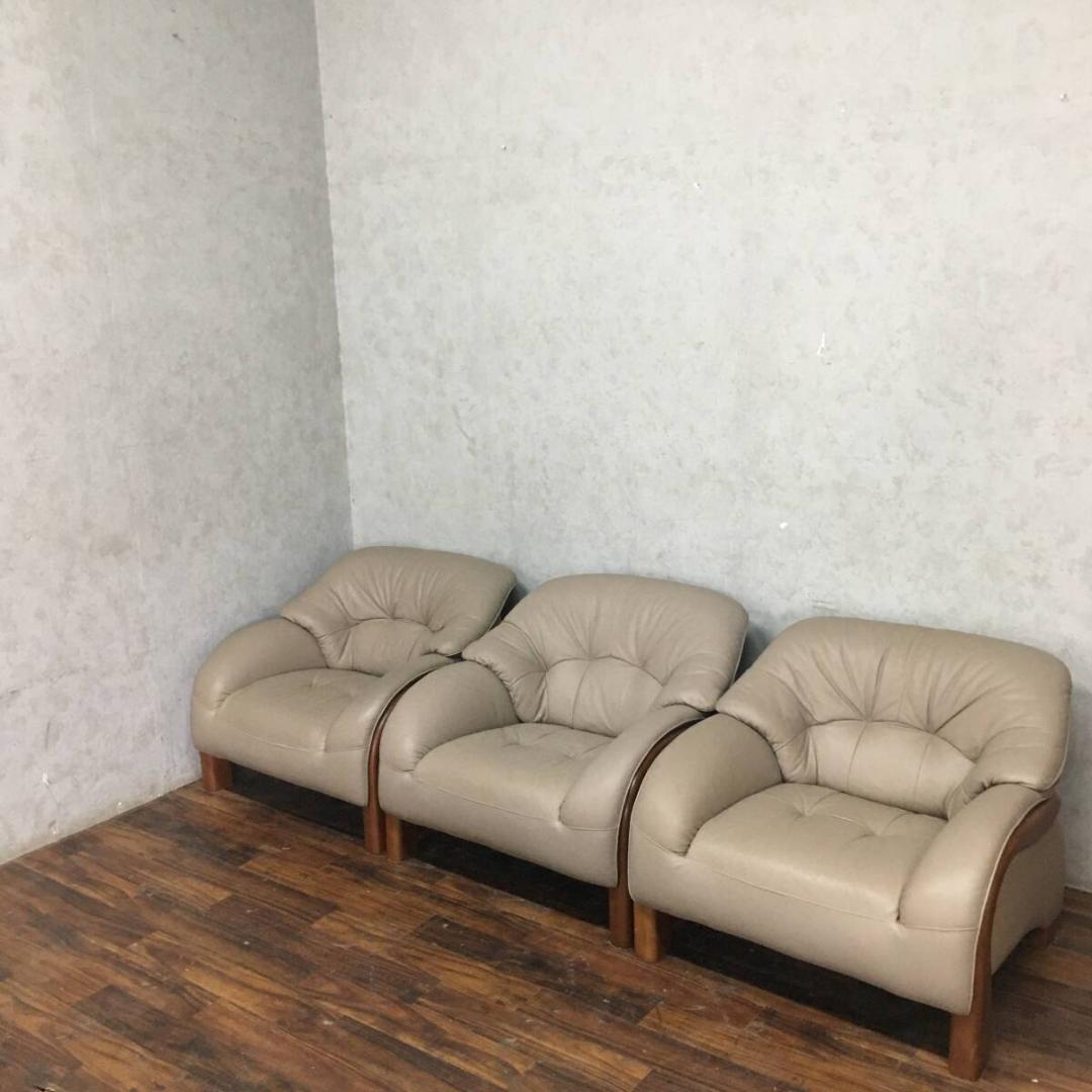 FuFu　送料込み　楠木ファニチャー 革製 1人掛けソファ 1人掛けソファー NOANA ｜家具・インテリア通販 Re:CENO(リセノ)