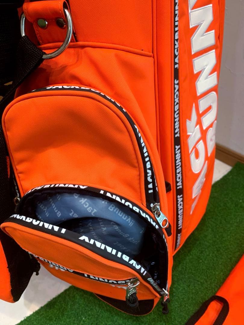 希少 良品 パーリーゲイツ ジャックバニー キャディバッグ メンズ