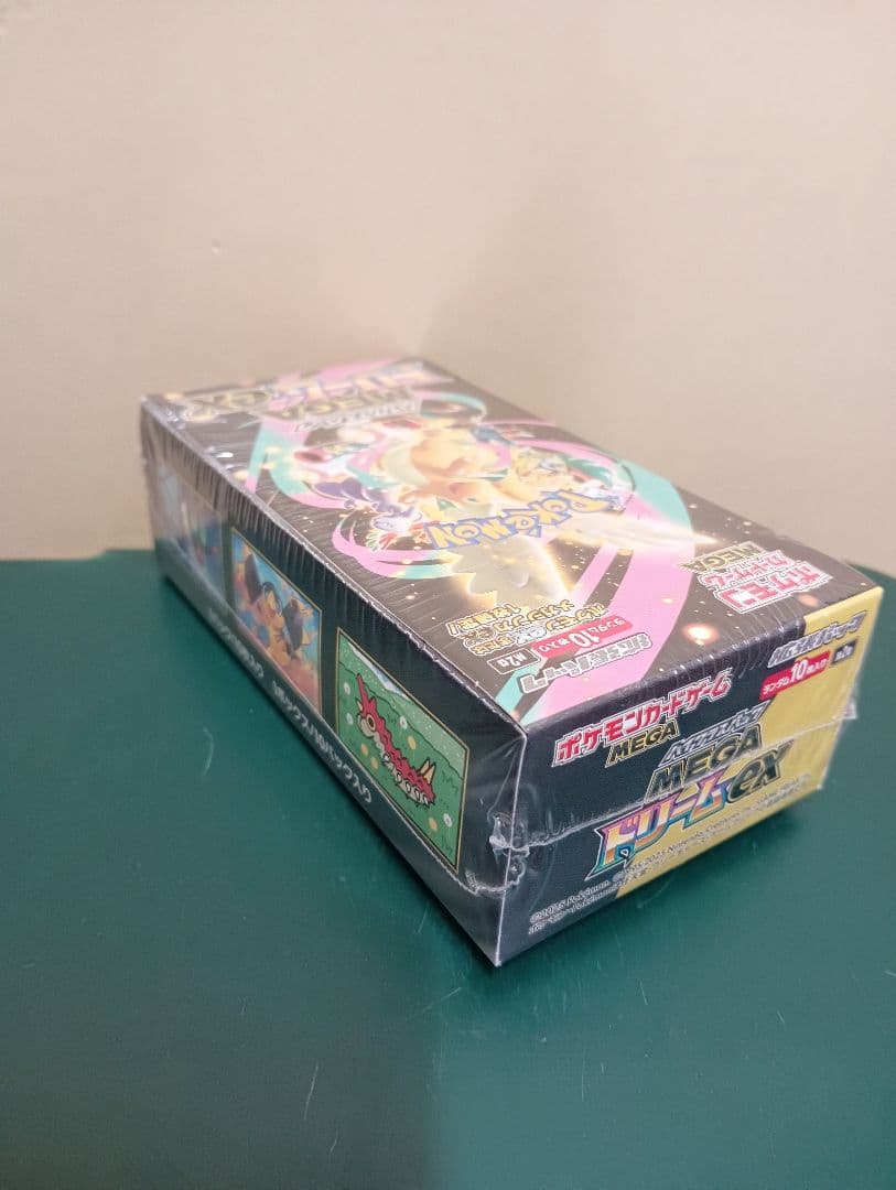 新品！シュリンク付！ ポケモンカードゲーム MEGAドリームEX 10パック入り