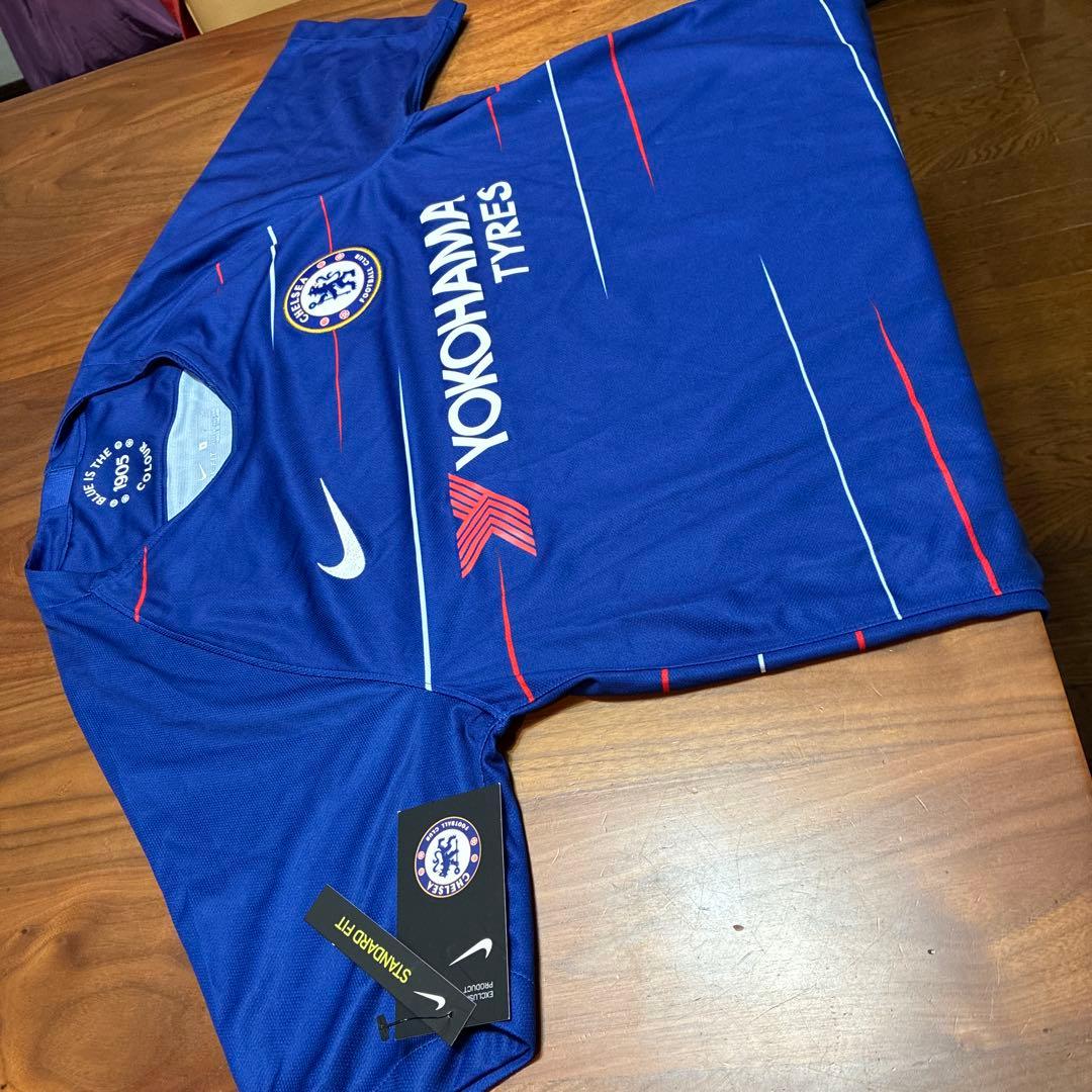 値下げ⭐︎ドログマ直筆サイン入Chelsea FC Nikeサッカーシャツタグ