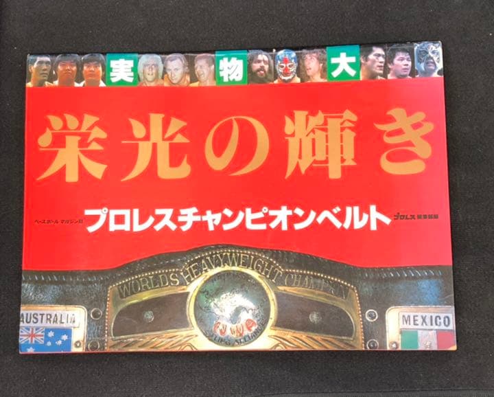 週刊プロレス 栄光の輝き チャンピオンベルト 実物大 48 注文