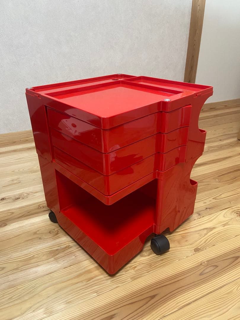 ボビーワゴン　2段3トレイ　ジョエ コロンボ ボビーワゴン 2段3トレイ B-LINE ジョエ・コロンボ デザイナーズ家具