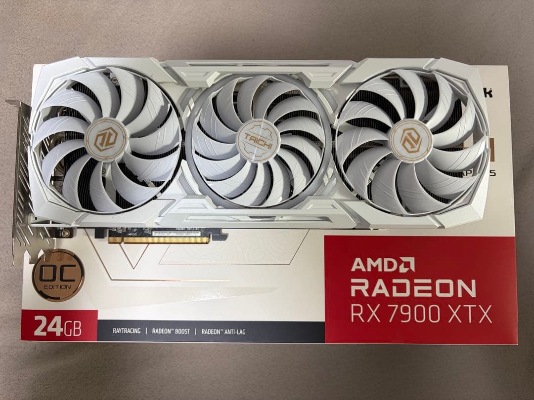 【訳アリ品】ASRock RX7900XTX TCW 24GO RX7900XTX TCW 24GO | ASRock(アスロック) Radeon RX 7900 XTX 搭載