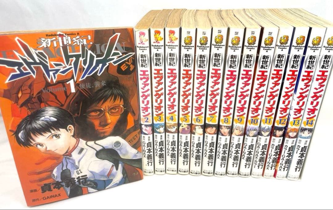 全14巻セット】新世紀エヴァンゲリオン（一部初版） - メルカリ