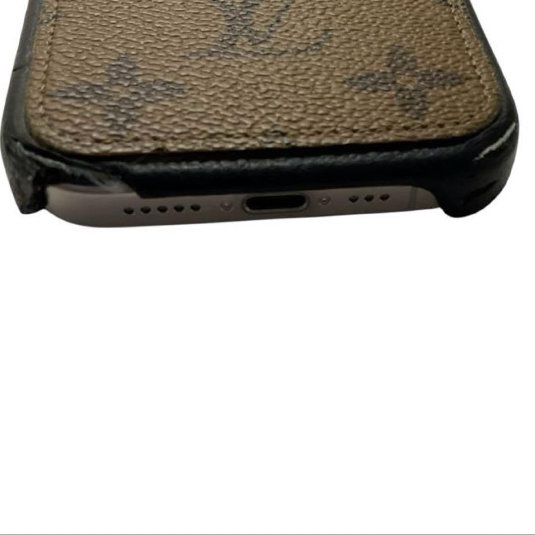 ルイヴィトン☆iPhone15proケース 付属品あり モノグラム角欠あり