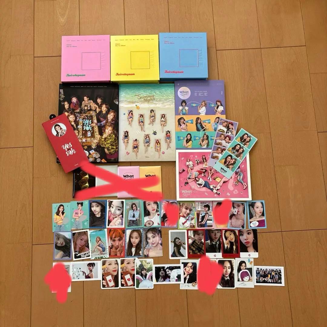 TWICE アルバム TWICE トレカ セット バラ売り可 - メルカリ
