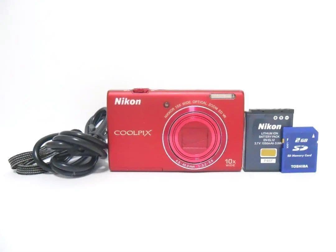 お値下げ歓迎】 Nikon COOLPIX S6200 レッド - メルカリ