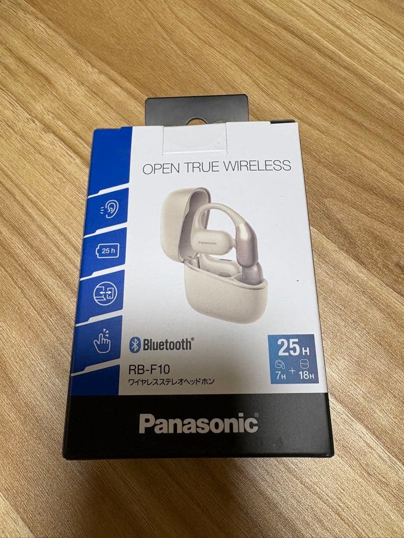 新品未使用 Panasonic RB-F10 ワイヤレスイヤホン - メルカリ