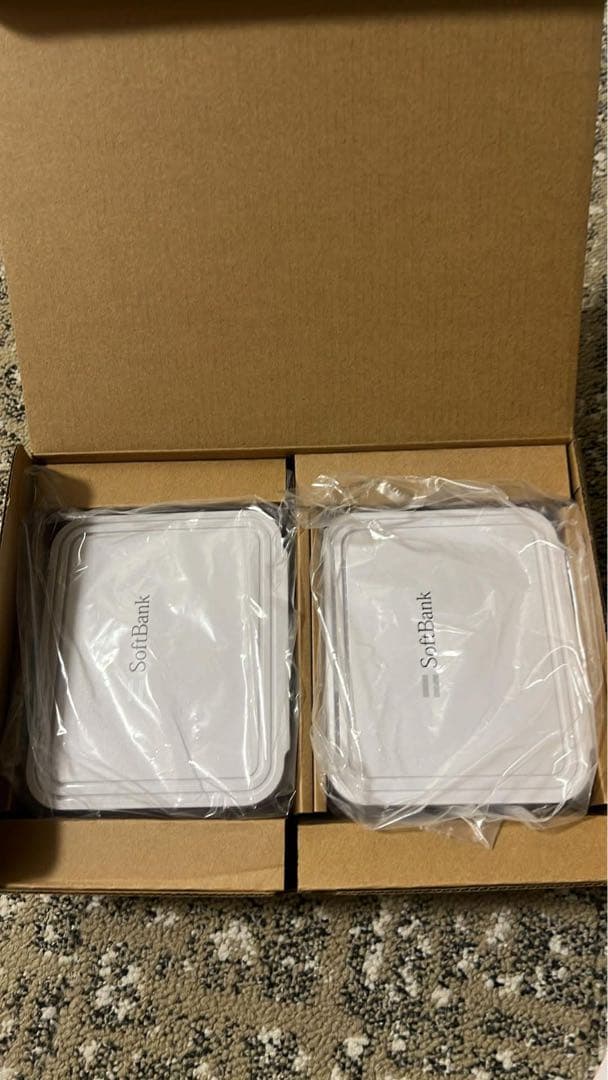 SoftBank メッシュWi-Fi LANルーター 2台セット SoftBank メッシュWi-Fi LANルーター 2台セット - メルカリ