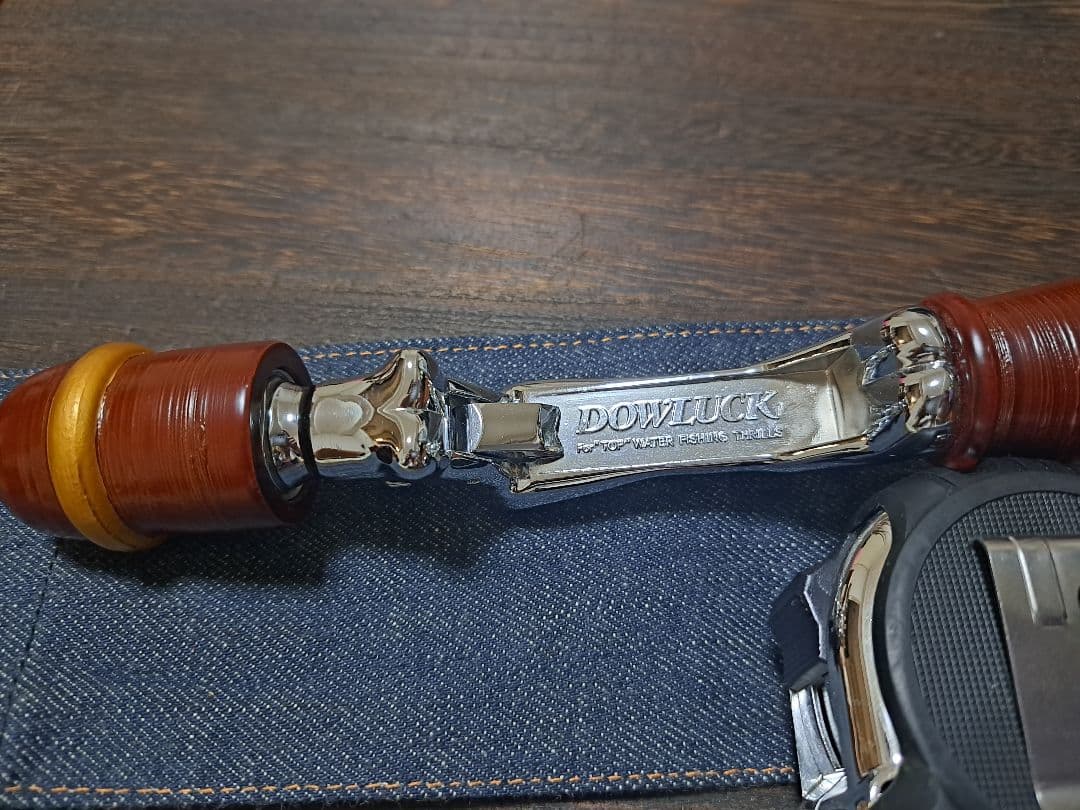 道楽 DOWLUCK エログリップ ウタマロ 加賀山中 錆(さび)塗りシルバー