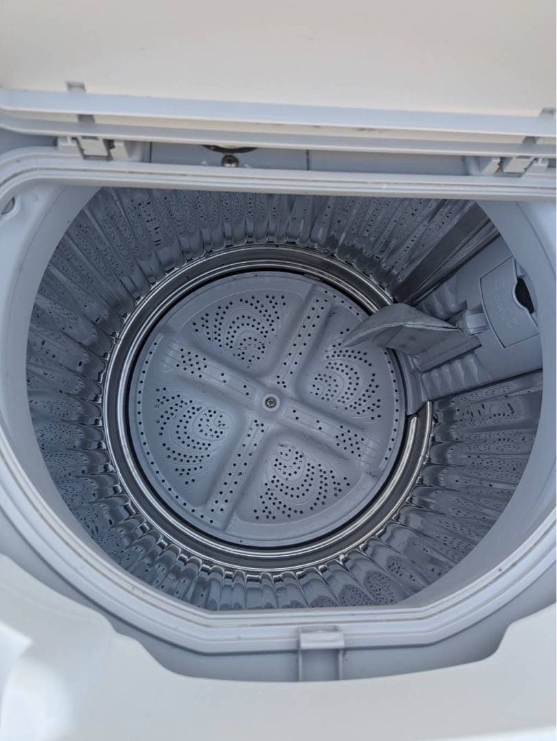 SHARP 21年製 5.5kg 電気洗濯乾燥機 ES-TX5E-S