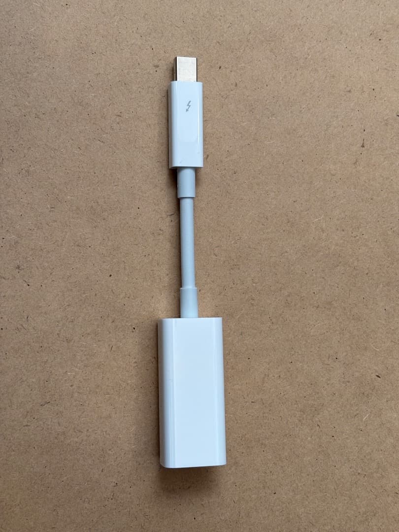 Apple Thunderbolt - FireWireアダプタとおまけ Apple Thunderbolt to FireWire 800 アダプター Thunderbolt to Fire