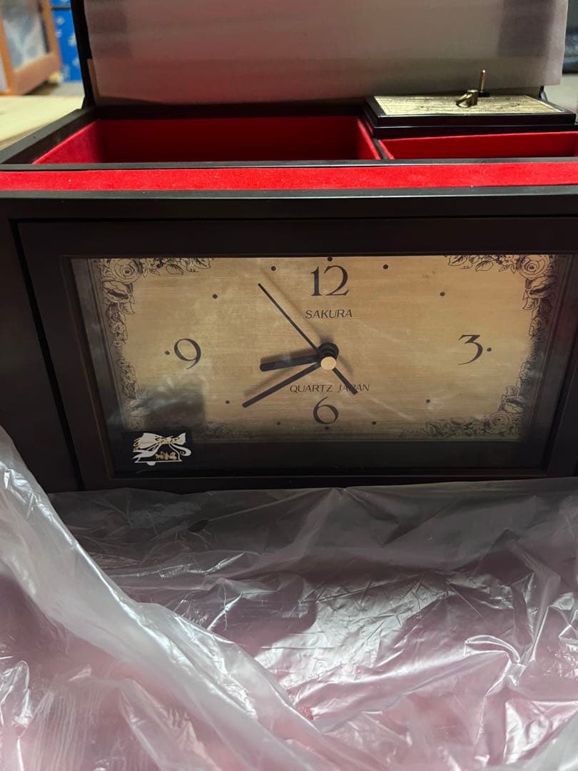 【和】桂由美　オルゴール付小物入れ　未使用　華むすび　YUMI KATSURA