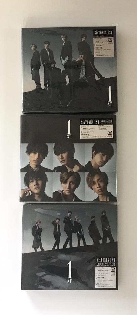 SixTONES 1ST 3形態セット（G394） Amazon.co.jp: 【メーカー特典あり】一秒 / Rebellion (3形態セット